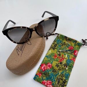 Maui Jim Cat Eye Polarized Sunglasses